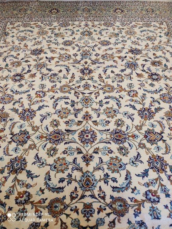 Grand tapis Kachan noué main n°6900_402×300