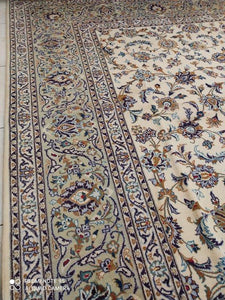 Grand tapis Kachan noué main n°6900_402×300