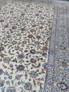 Grand Tapis Kachan fait main n°6899_402×300