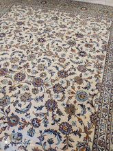 Charger l&#39;image dans la galerie, Grand tapis Kachan noué main n°6900_402×300
