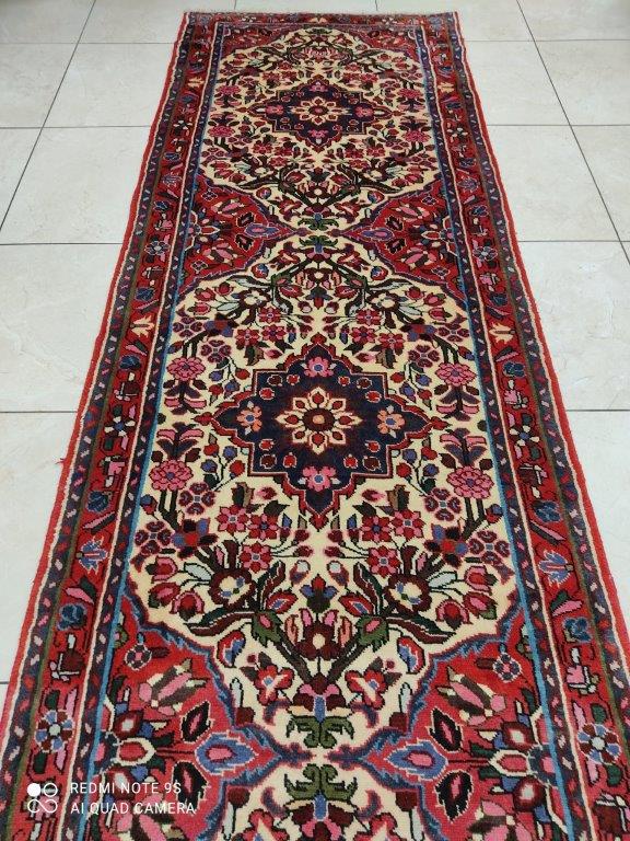 Tapis Malayer noué main n°15463_430×85