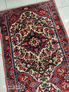Tapis Malayer noué main n°15463_430×85