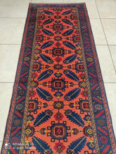 Charger l&#39;image dans la galerie, Tapis Nanaj noué main n°151793_490×80
