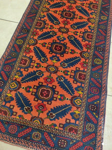 Tapis Nanaj noué main n°151793_490×80