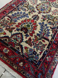 Tapis Malayer noué main n°15462_610×75