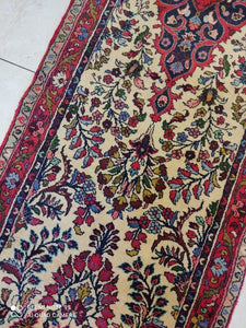 Tapis Malayer noué main n°15462_610×75