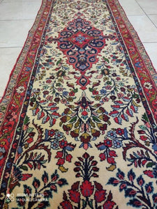 Tapis Malayer noué main n°15462_610×75