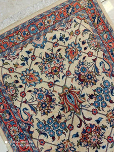 Tapis Sarouk noué main n°18850_610×80