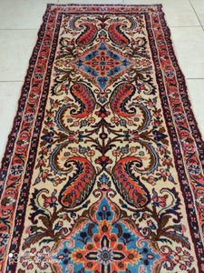 Tapis Malayer tissé main n°15359_740×80