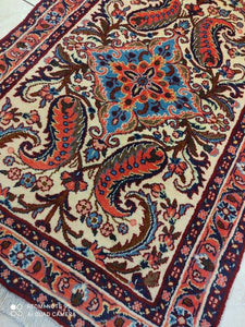 Tapis Malayer tissé main n°15359_740×80