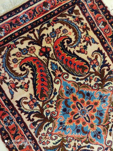 Tapis Malayer tissé main n°15359_740×80