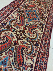 Tapis Malayer tissé main n°15359_740×80