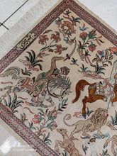 Charger l&#39;image dans la galerie, Tapis Ghom soie fait main n°12557_76×56
