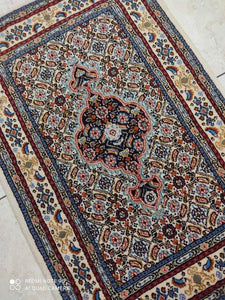 Tapis Moud fait main n°19104_92×60