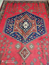 Charger l&#39;image dans la galerie, Grand Tapis Antique Afchar fait main n°11898_288×218
