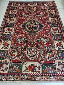 Tapis Bakhtiar tissé main n°12357_244×161