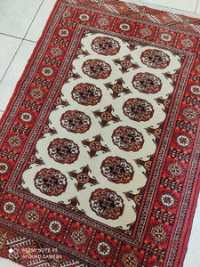 Tapis Torkaman fait main n°13434_143×100