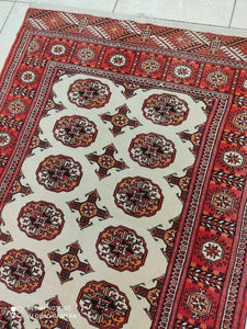 Tapis Torkaman fait main n°13434_143×100