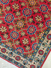 Charger l&#39;image dans la galerie, Tapis Antique Carré Varamine fait main n°780_100×100
