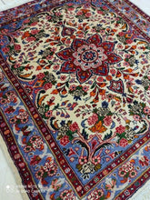 Charger l&#39;image dans la galerie, Tapis Bidjard tissé main n°19171_114×110
