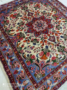 Tapis Bidjard tissé main n°19171_114×110