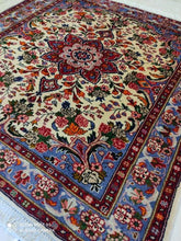 Charger l&#39;image dans la galerie, Tapis Bidjard tissé main n°19171_114×110
