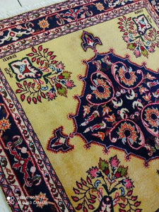 Tapis carré Nanaj fait main n°14675_117×116