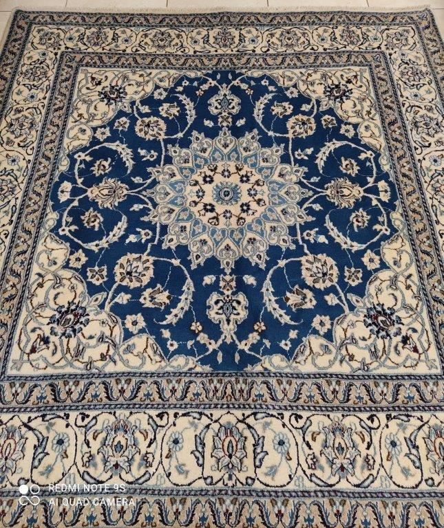 Tapis carré Nain fait main n°13466_193×188