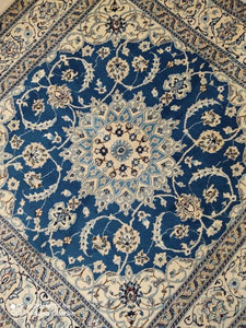 Tapis carré Nain fait main n°13466_193×188
