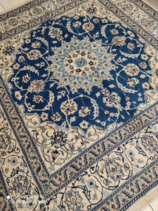 Tapis carré Nain fait main n°13466_193×188