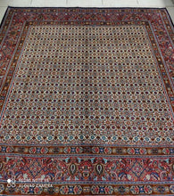 Charger l&#39;image dans la galerie, Tapis carré Moud tissé main n°17869_198×198

