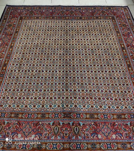 Tapis carré Moud tissé main n°17869_198×198