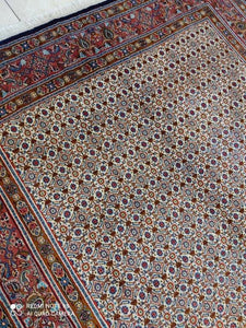 Tapis carré Moud tissé main n°17869_198×198