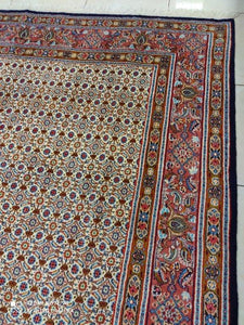 Tapis carré Moud tissé main n°17869_198×198
