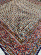 Charger l&#39;image dans la galerie, Tapis carré Moud tissé main n°17869_198×198
