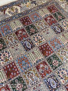 Tapis carré Moud tissé main n°13487_200×200