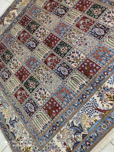 Charger l&#39;image dans la galerie, Tapis carré Moud tissé main n°13487_200×200
