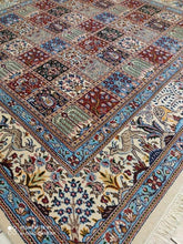 Charger l&#39;image dans la galerie, Tapis carré Moud tissé main n°17402_200×205
