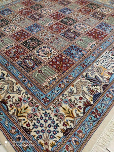 Tapis carré Moud tissé main n°17402_200×205