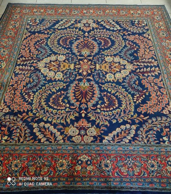 Tapis Sarouk fait main n°14005_205×200