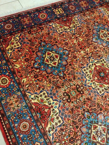 Tapis carré Roudbar noué main n°15468_207×207