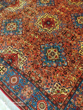 Charger l&#39;image dans la galerie, Tapis carré Roudbar noué main n°15468_207×207
