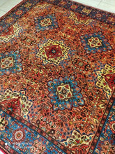 Charger l&#39;image dans la galerie, Tapis carré Roudbar noué main n°15468_207×207
