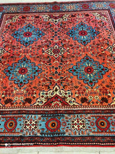 Charger l&#39;image dans la galerie, Tapis carré Roudbar noué main n°18022_190×200
