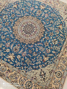 Tapis carré Nain tissé main n°18816_147×147