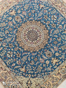 Tapis carré Nain tissé main n°18816_147×147
