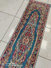 Charger l'image dans la galerie, Tapis Kerman fait main n°4466_173×42
