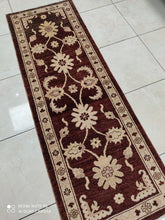 Charger l'image dans la galerie, Tapis afghan noué main n°310_182×64
