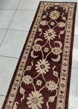 Charger l'image dans la galerie, Tapis afghan noué main n°310_182×64
