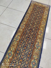 Charger l'image dans la galerie, Tapis Moud noué main n°630_186×50
